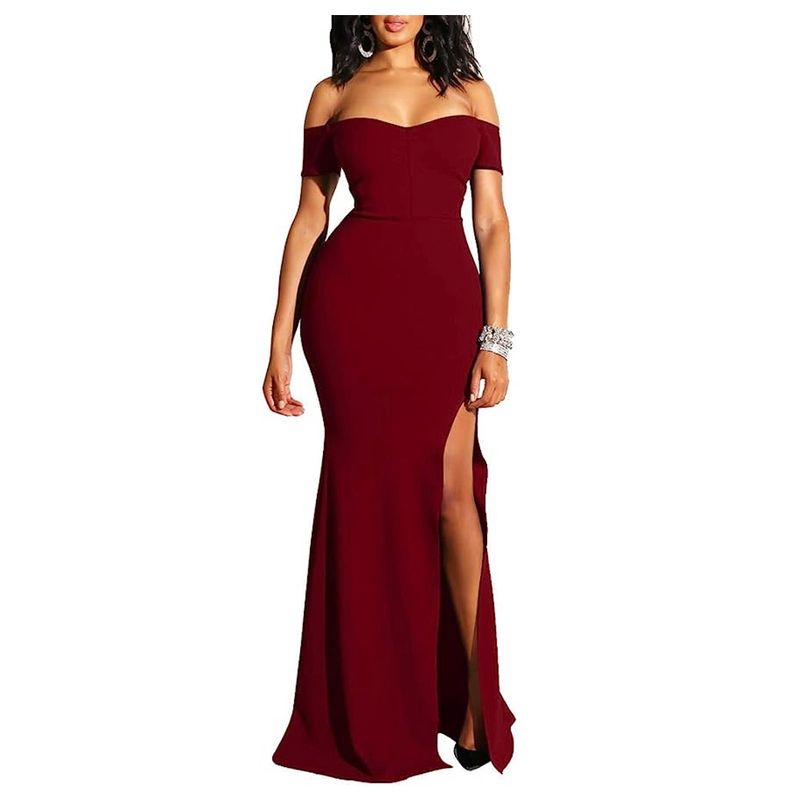 HENNE CLOTHING - Vestido de Fiesta Largo - Noche - Formal - Gala