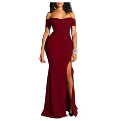 HENNE CLOTHING - Vestido de Fiesta Largo - Noche - Formal - Gala