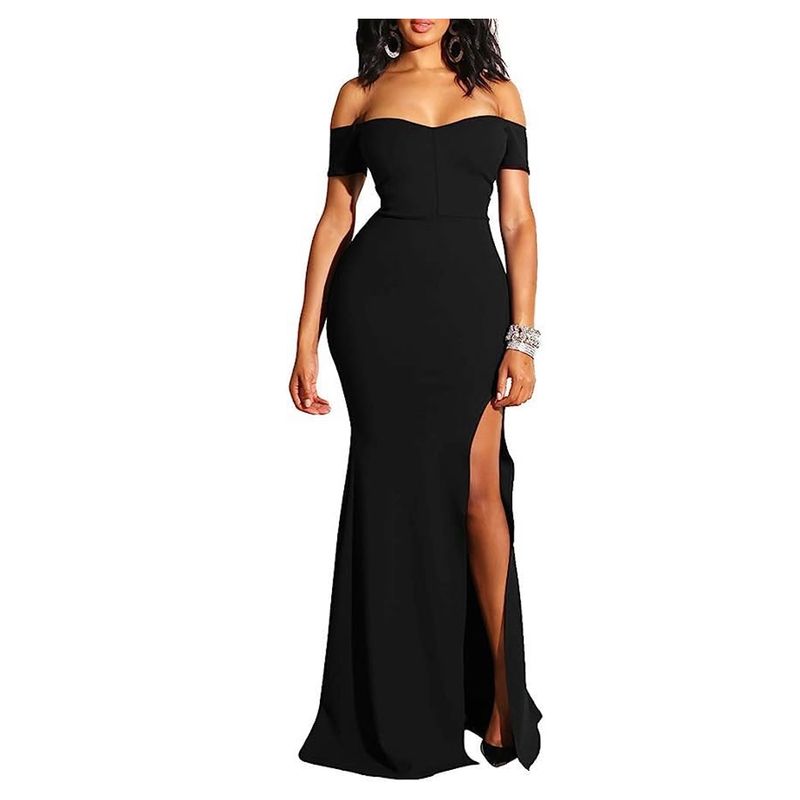 HENNE CLOTHING - Vestido de Fiesta Largo - Noche - Formal - Gala