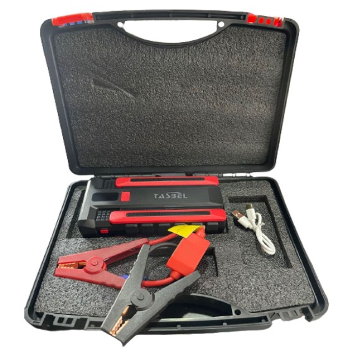 Partidor De Batería Para Auto Tasbel 1000a En Estuche Firme, marca GENERICO - Foto Principal