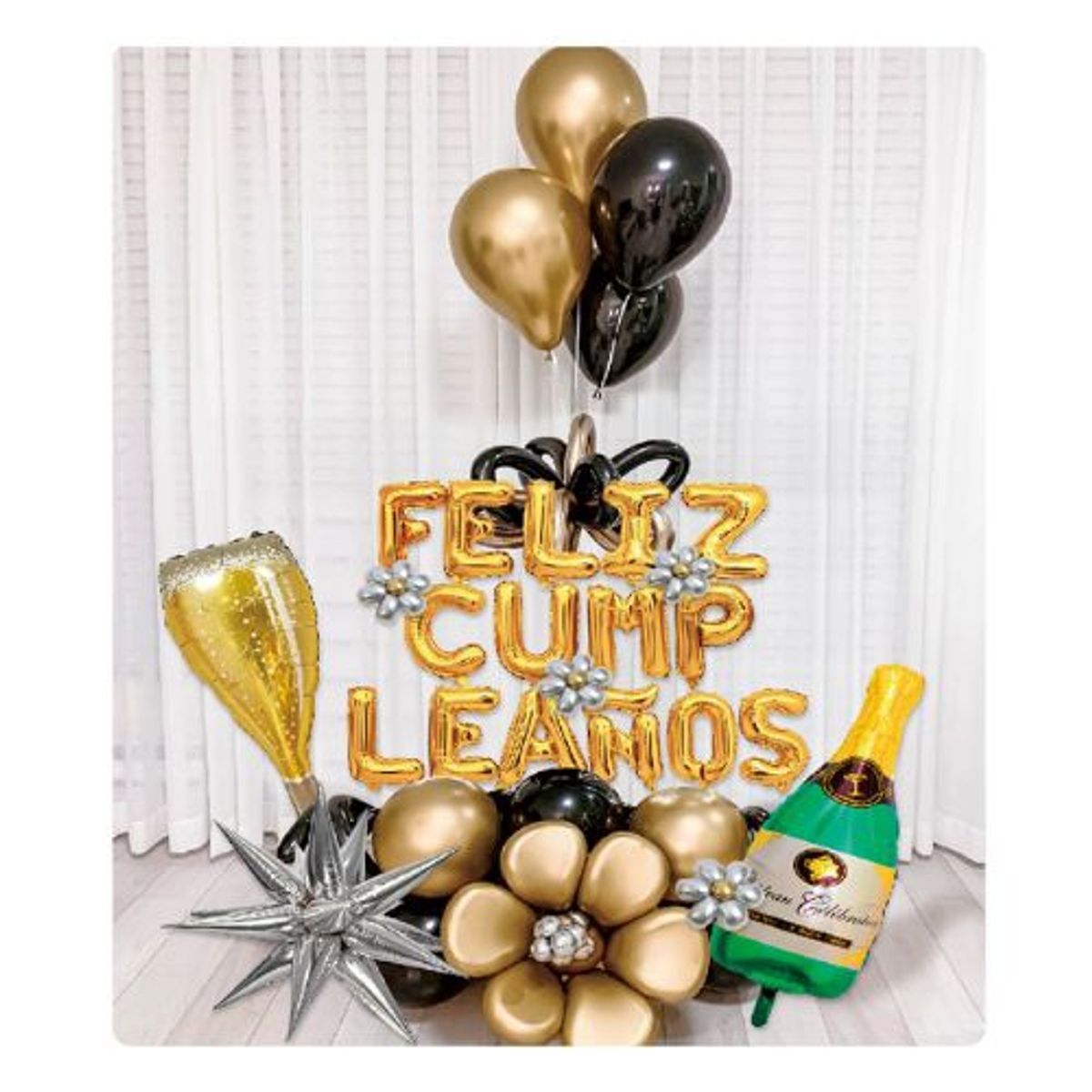 GENERICO - Traje Globos Latex Muchos Colores Diseños Feliz Cumpleaños