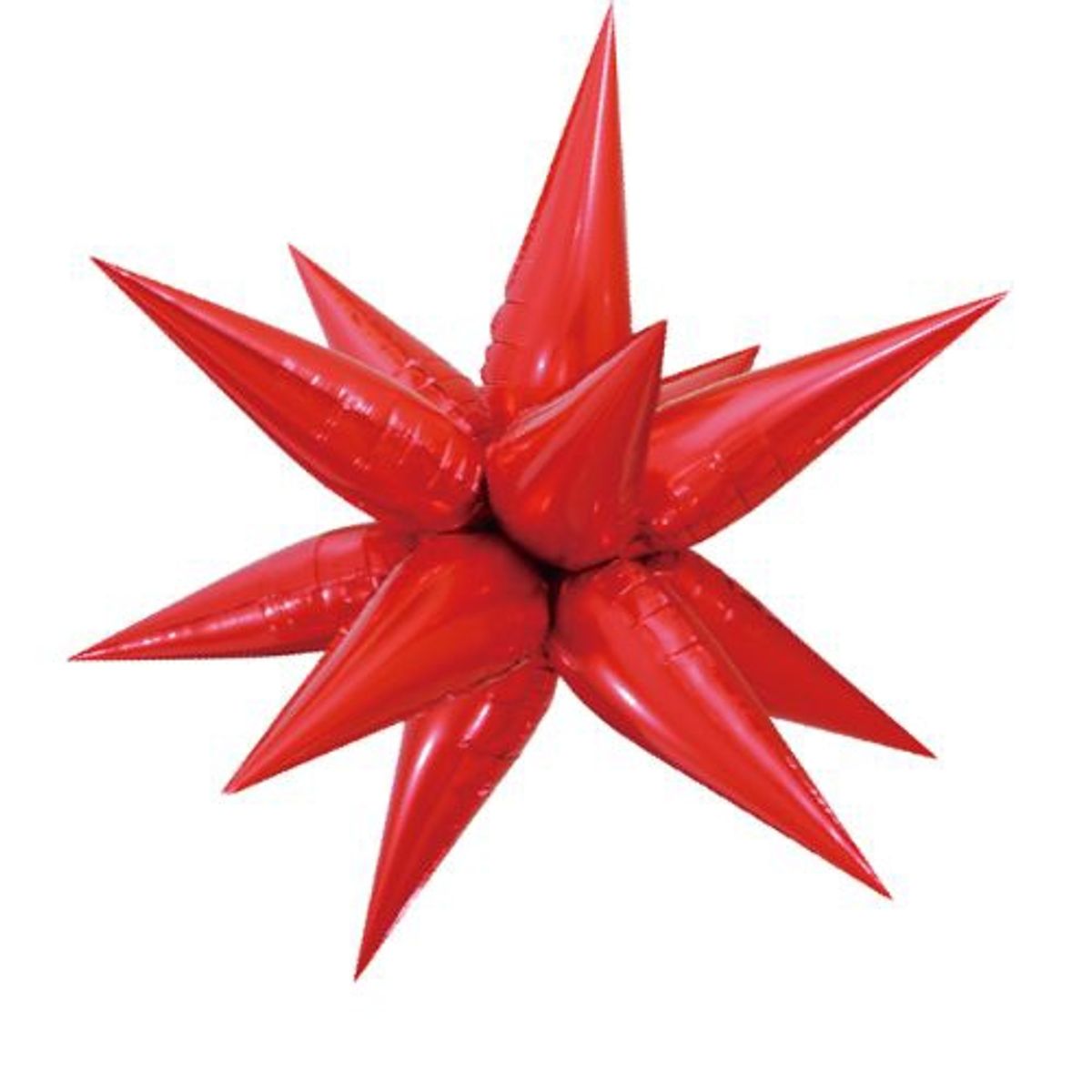 GENERICO - Globo Latex Color Rojo 65X65 Cm