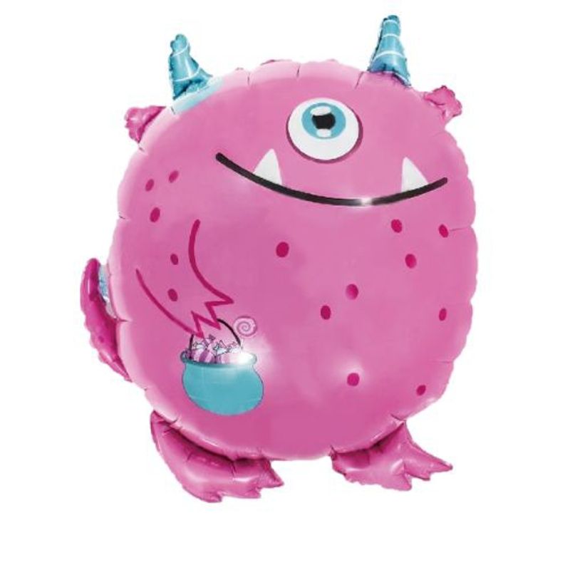 GENERICO - Globo Color Rosa Latex 1 Unidad 52X59 Cm
