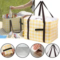 EDWINAYY - Bolsa De Picnic De Gran Capacidad Con Aislamiento Para Acamp