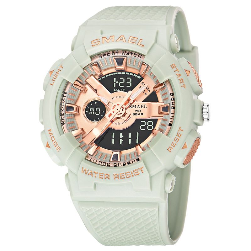 BLWOENS - Reloj multifuncional para hombres - Verde