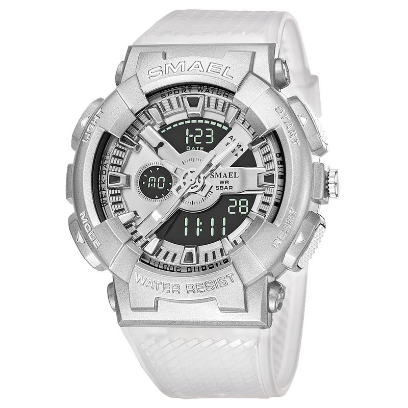 BLWOENS - Reloj multifuncional para hombres - Blanco