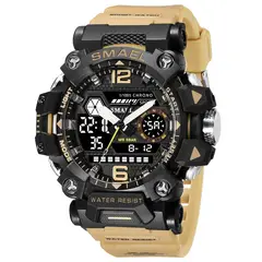 BLWOENS - Reloj multifuncional para hombres - Amarillo