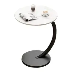 GENERICO - Mesa Auxiliar Forma C Sala De Estar Mesa Sofa Cama Recamara