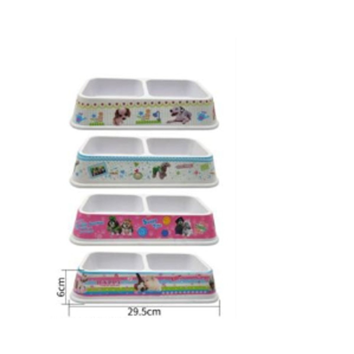 GENERICO - Bowl Para Perro Comida Colores Surtidos  29cm