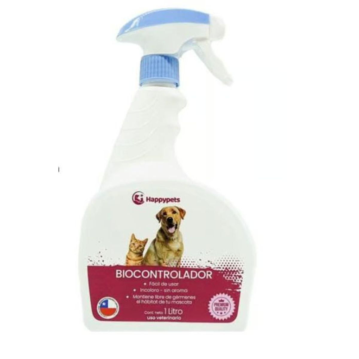 GENERICO - Biocontrolador Para Mascota Perro Gato Antipulgas 1Lt