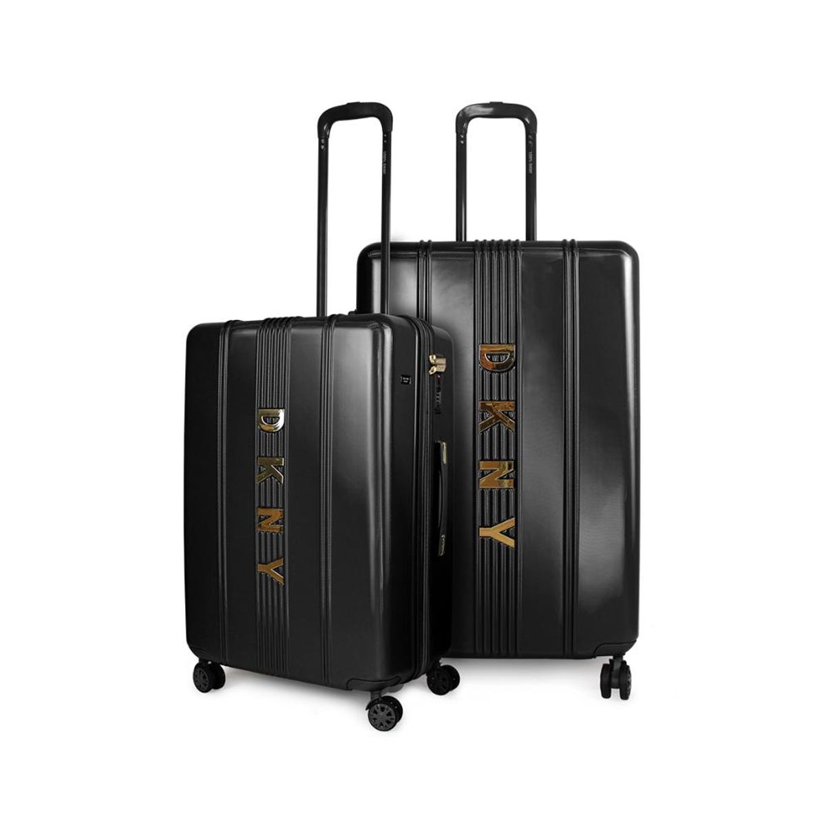 DKNY - Pack 2 Maletas Donna Karan Elite M 20kg + L 23kg negra DKNY