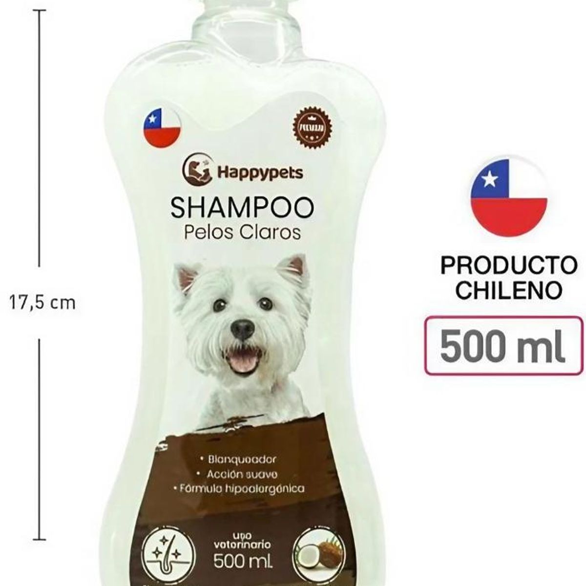 GENERICO - Shampoo Repelente 500ml Natural de Pulgas para Perros COCO