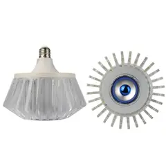 GENERICO - Foco Reproductor Cristal Bocina Con Control Bluetooth RGB