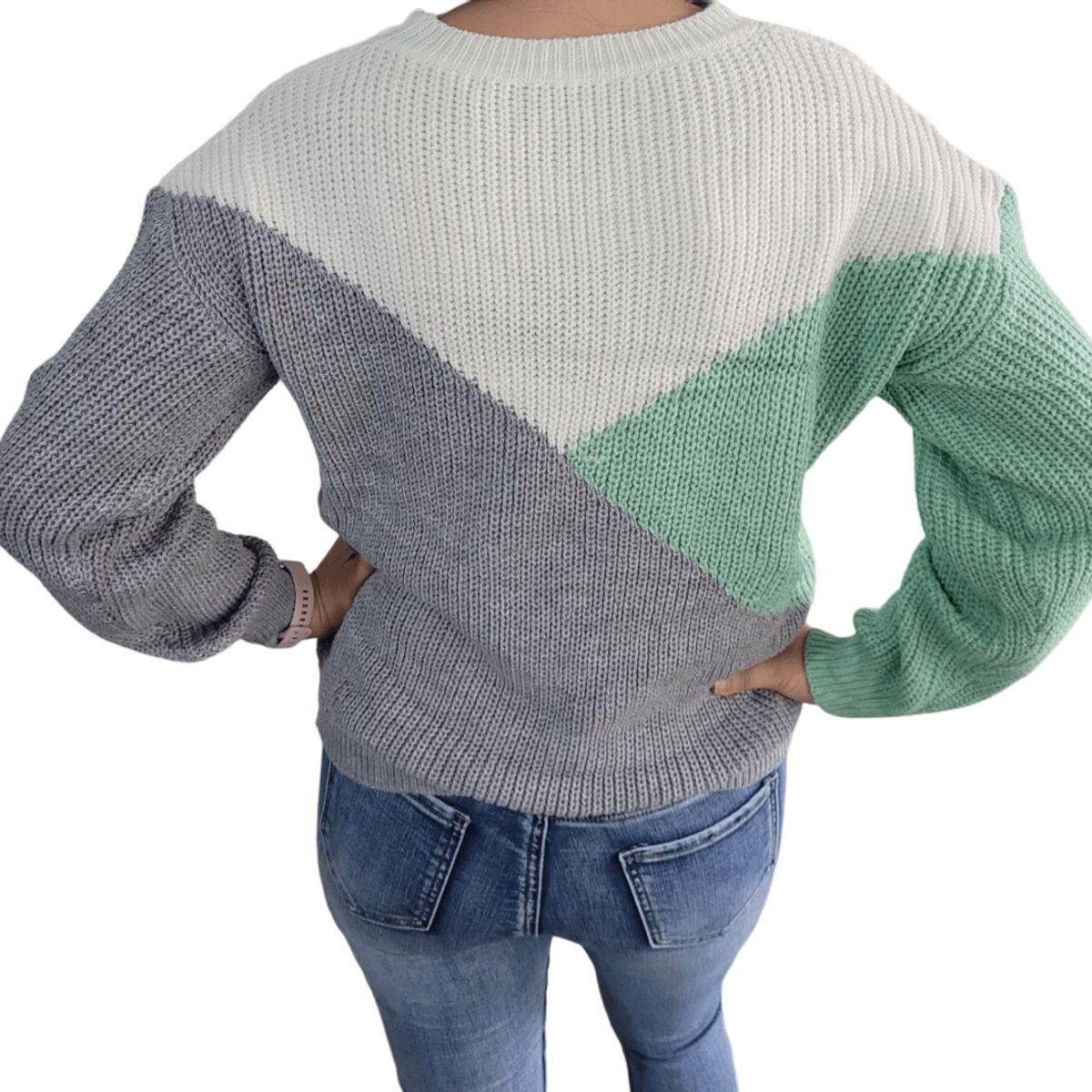 GENERICO - Sweater Mujer Manga Larga Colorido