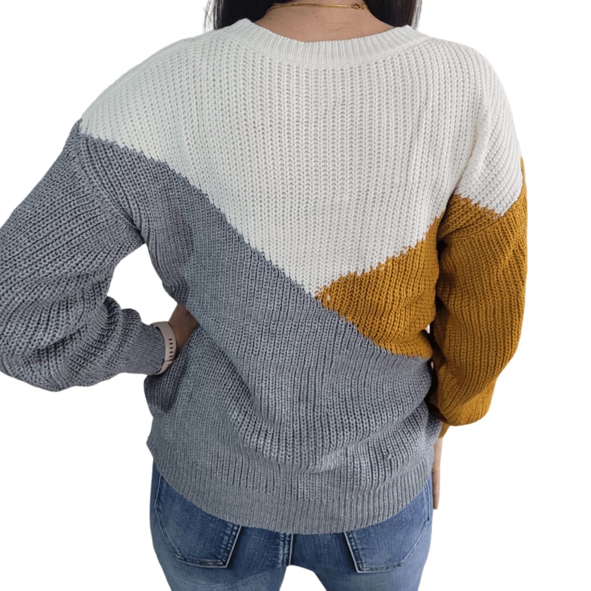 GENERICO - Sweater Mujer Manga Larga Colorido