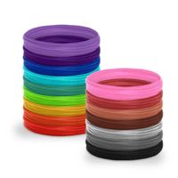 Filamentos Para Lápiz Impresora 3d 10 Pcs 5 Metros MULTICOLOR