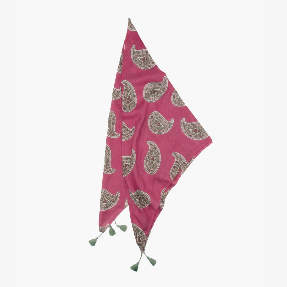 LOUNGE - Pañuelo Mujer Triángulo Pasly Fucsia