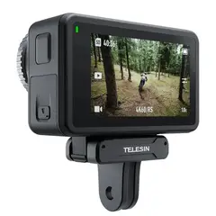 GENERICO - Adaptador Magnético de Cámara DJI OSMO Action 3 / 4 / 5 Pro - Telesin