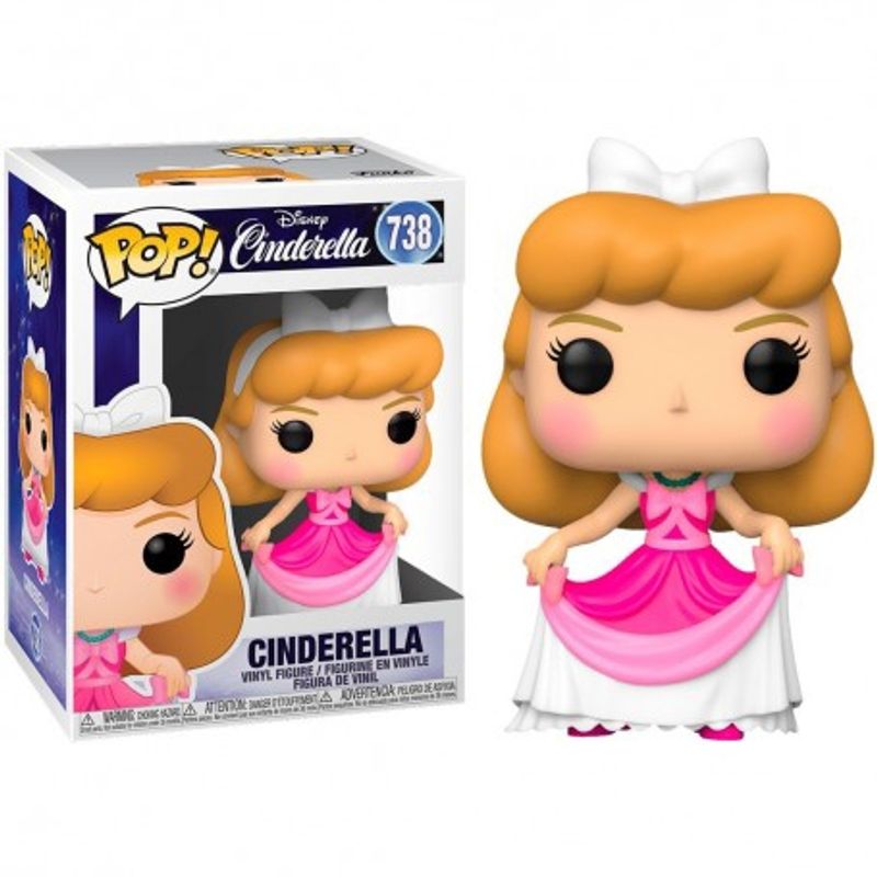FUNKO - Funko - Pop Disney - Cinderella - Cinderella in Pink Dress