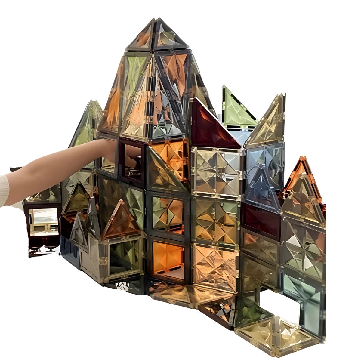 ONSHINE - MAGNÉTICOS 3D PARA CONSTRUCCIÓN 100 PIEZAS