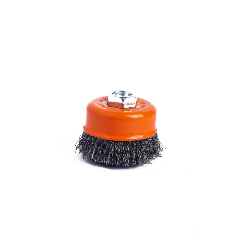 GENERICO - Grata Copa M14 Kress Acero Ondulado 3 75mm
