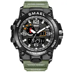BLWOENS - Reloj multifuncional para hombres - Verde