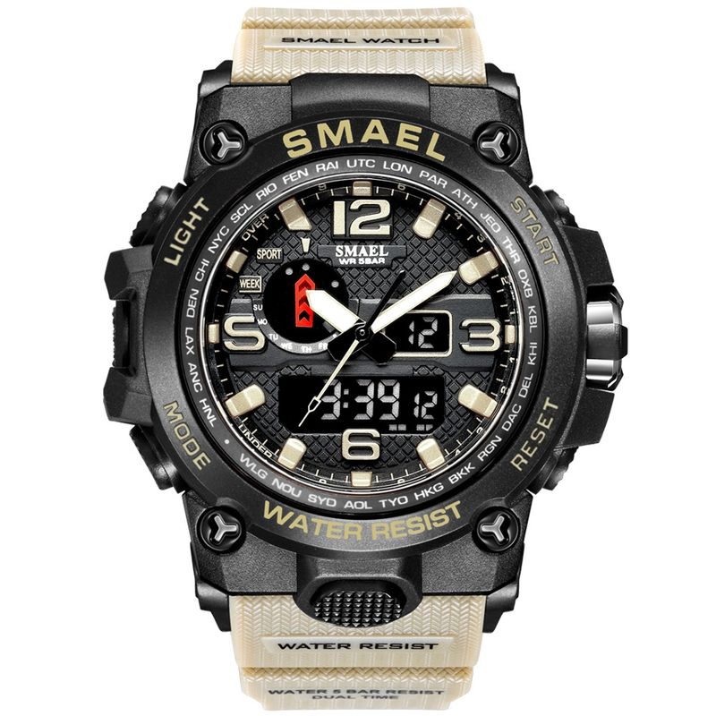 BLWOENS - Reloj multifuncional para hombres - Beige