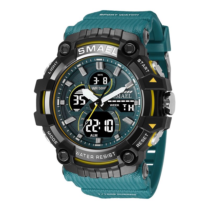 BLWOENS - Reloj multifuncional para hombres - Azul