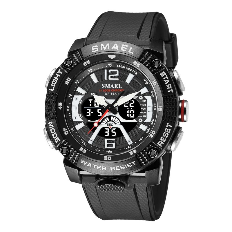 BLWOENS - Reloj multifuncional para hombres - Negro
