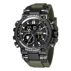BLWOENS - Reloj multifuncional para hombres - Verde