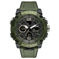 BLWOENS - Reloj multifuncional para hombres - Verde