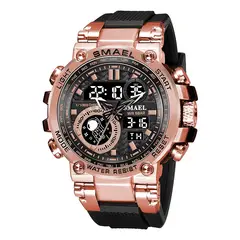 BLWOENS - Reloj multifuncional para hombres - Rosa