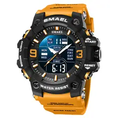 BLWOENS - Reloj multifuncional para hombres - Naranja