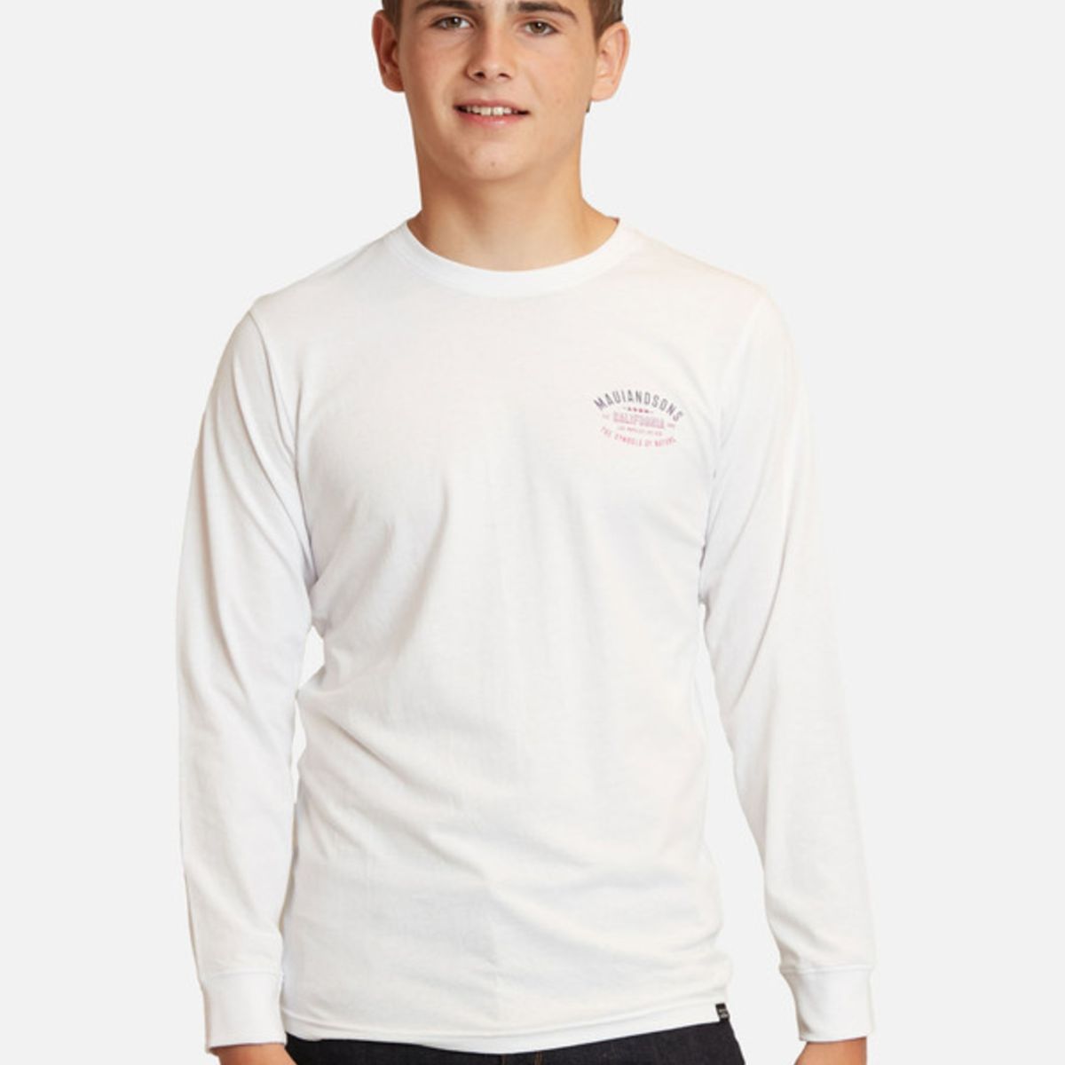 MAUI AND SONS - Polera The Symbols Of Nature Blanco Infantil Maui And Sons