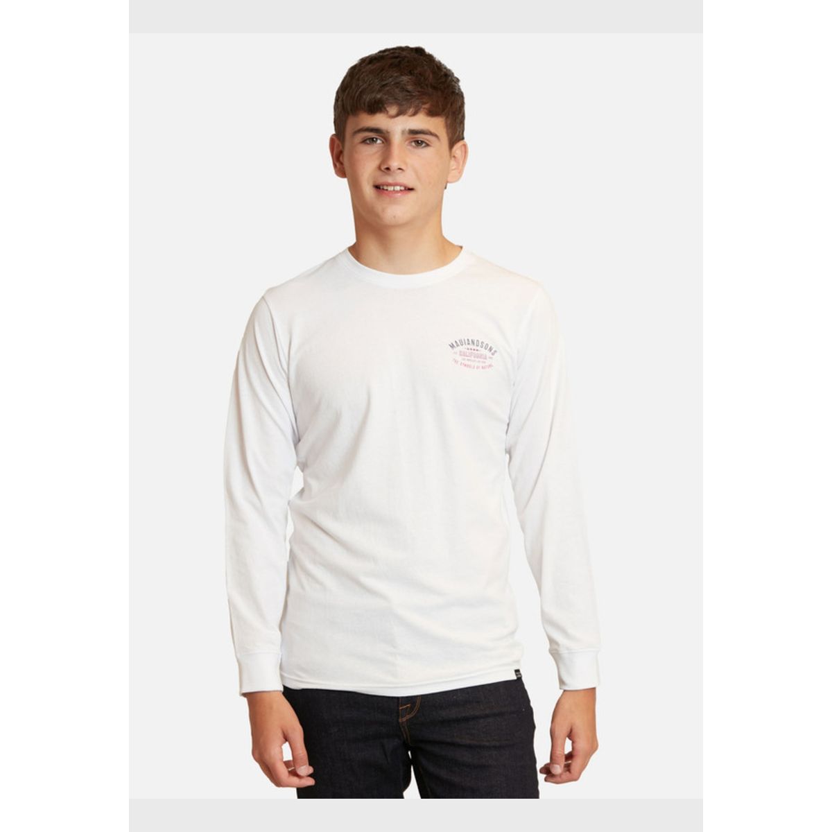 MAUI AND SONS - Polera The Symbols Of Nature Blanco Infantil Maui And Sons