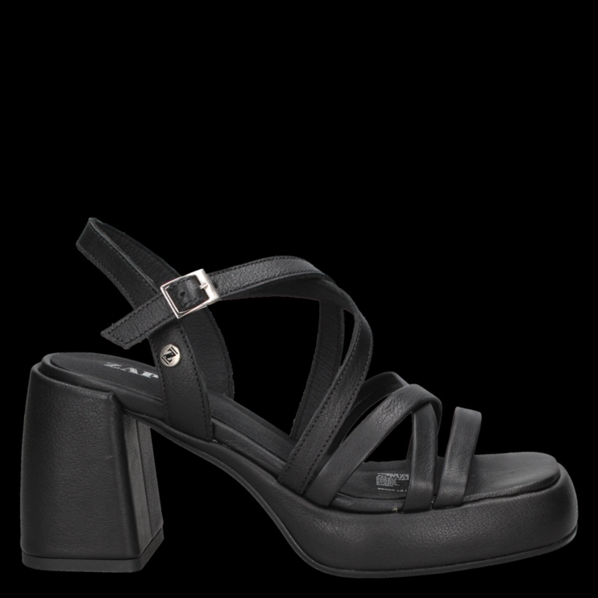 ZAPPA - Sandalia Casual Mujer Negro Zappa