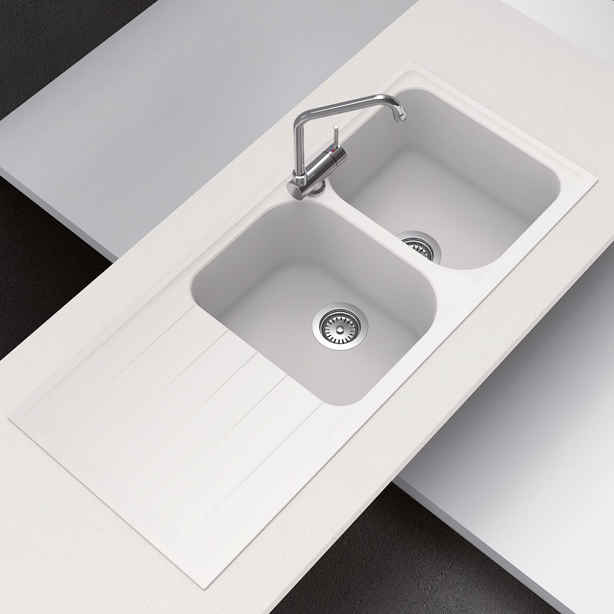 SCHOCK - LAVAPLATOS VIOLA D 200 BLANCO