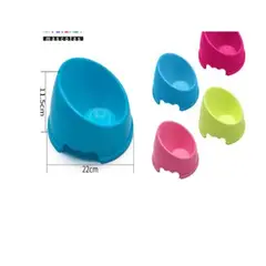 GENERICO - Bowl Para Perro Comida Color Verde Redondo 22cm