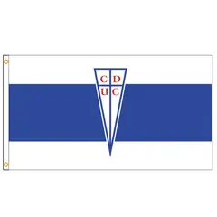 GENERICO - Bandera de la Universidad Católica de Chile de 150cm x 90cm