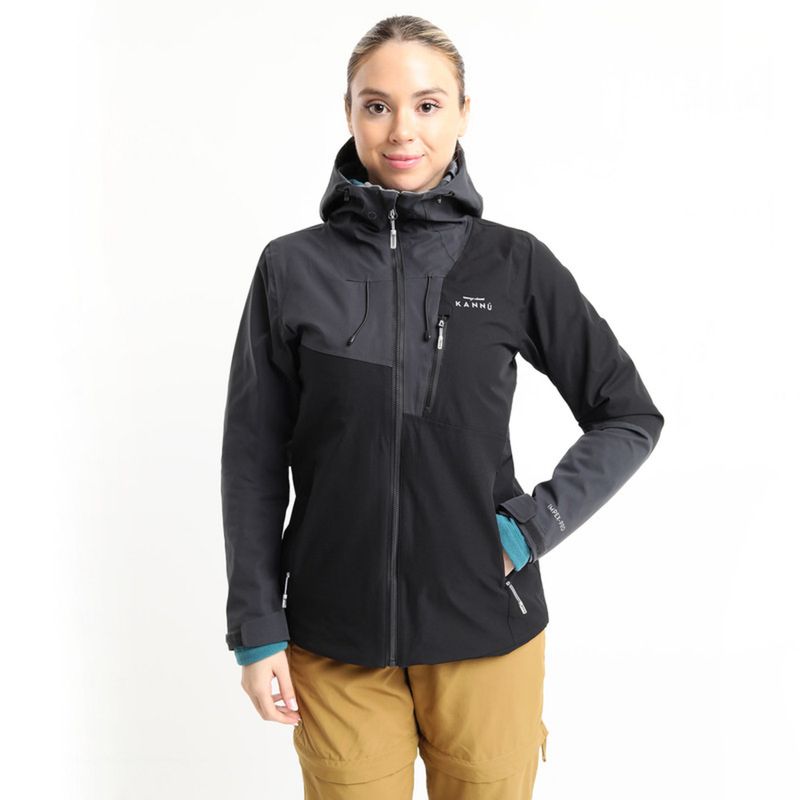 KANNU - Parka 3 En 1 Baker Mujer Negro KANNU