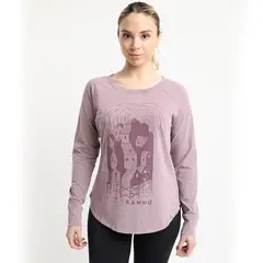 KANNU - Polera Lifestyle Diseño Mujer Violeta