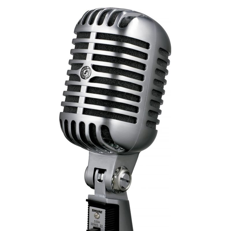 SHURE - Microfono Vocal Dinamico Profesional Clasico Shure 55 SH
