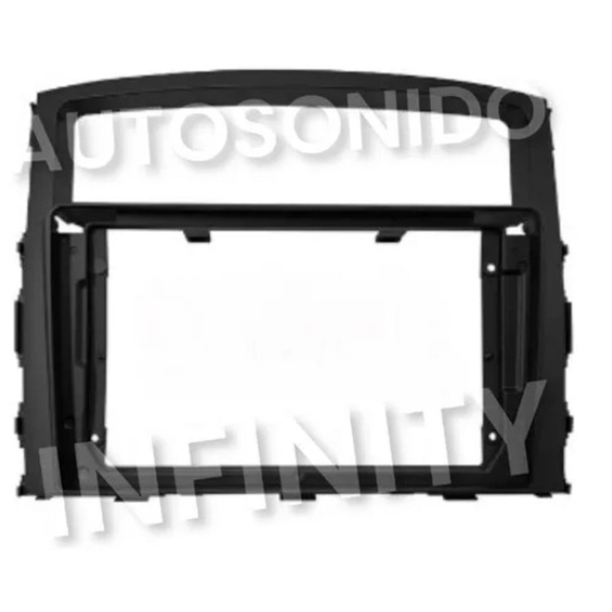 GENERICO - Adaptador Radio Bisel Mitsubishi Montero 2007up 9 Pulgadas