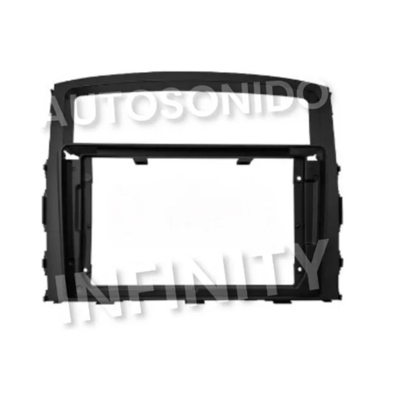 GENERICO - Adaptador Radio Bisel Mitsubishi Montero 2007up 9 Pulgadas
