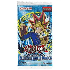 KONAMI - Yu-Gi-Oh Dragón Blanco De Ojos Azules Sobre Español