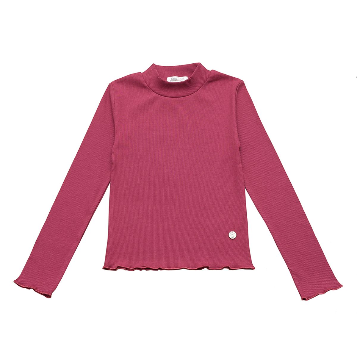 BUBBLE GUMMERS - Polera Manga Larga Niña Bubblegummers Lucia Rosado Teens