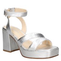 Sandalia Casual Mujer Plateado