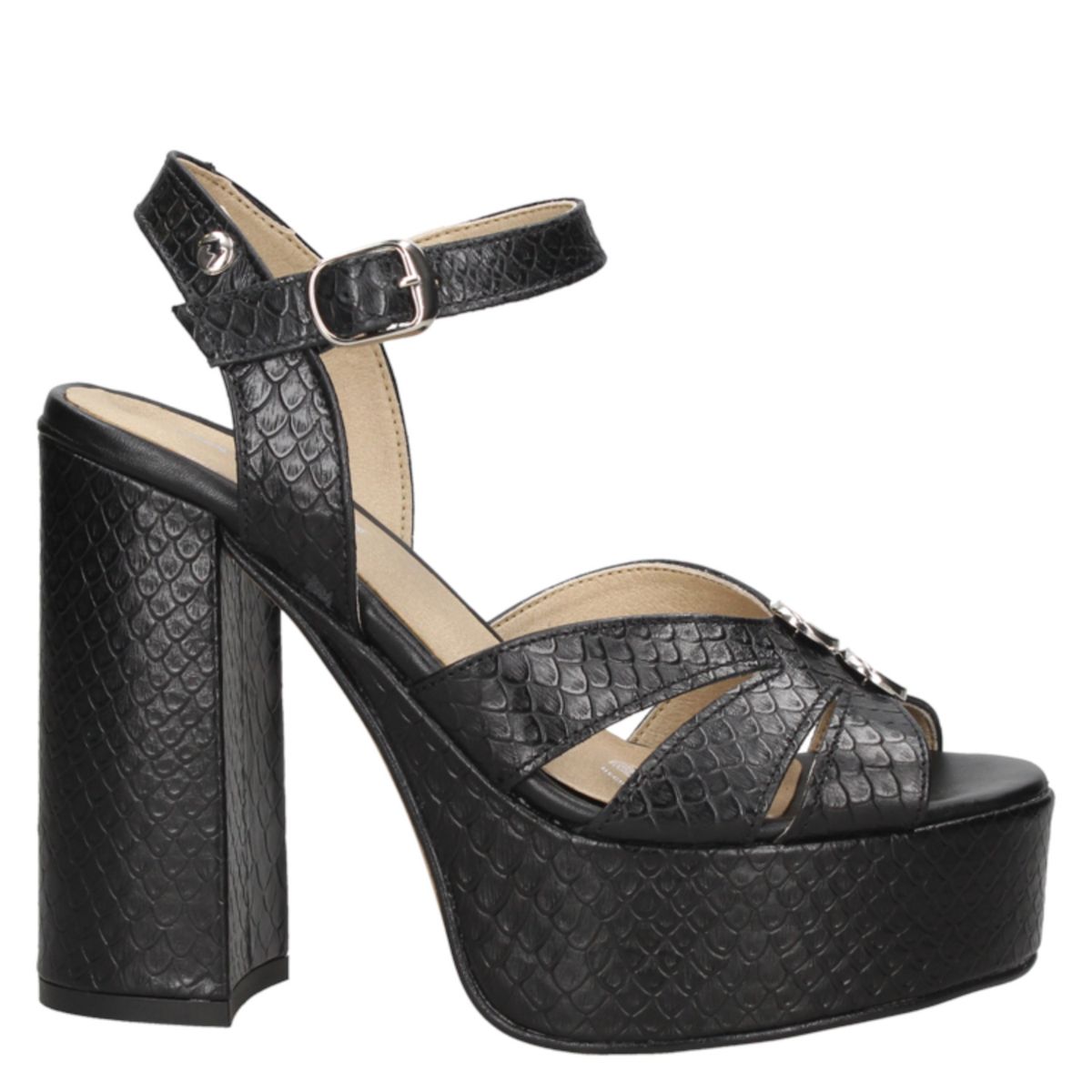 MINGO - Sandalia Casual Negro Mingo