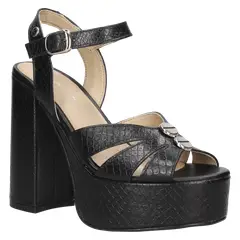 MINGO - Sandalia Casual Negro