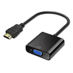 TECMASTER - Conversor HDMI a VGA 1080p Full HD 60 HZ con Audio TM-100536